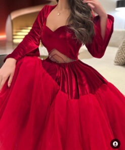 Alternative view of فساتين سهرة لون احمر
