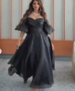 فستان سهرة اسود فخمة