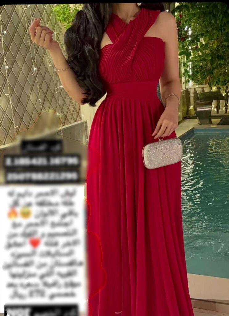 فستان مناسبة