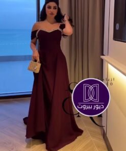 فساتين سهرة ناعمة