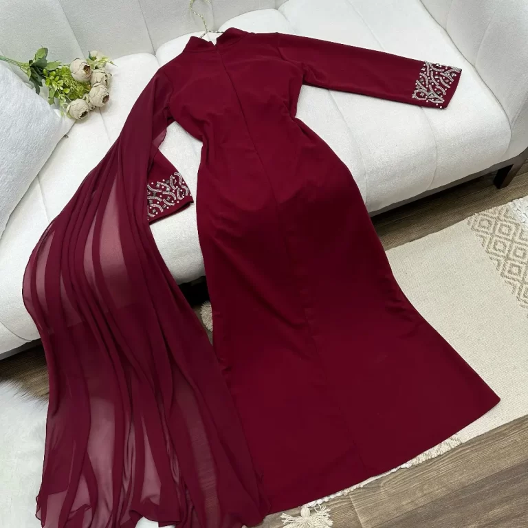 ⁦فستان كريب استرتش⁩ - الصورة ⁦4⁩