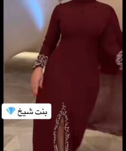 فستان كريب استرتش