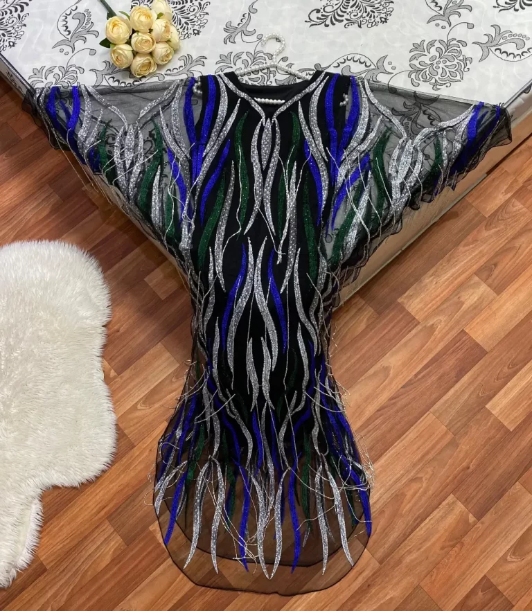 ⁦فساتين سهرة تل تتطريز كمبيوتر⁩ - الصورة ⁦3⁩