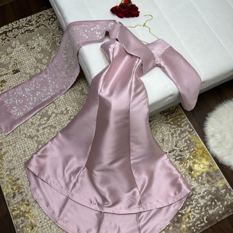 ⁦فساتين سهرة لون لحمي⁩ - الصورة ⁦4⁩