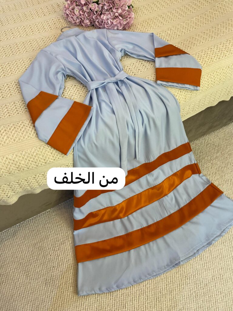 ⁦جلابية رمضانيه بتطريز يدوي⁩ - الصورة ⁦2⁩