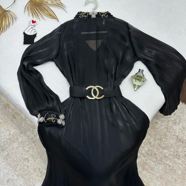 ⁦فساتين سهرة أسود⁩ - الصورة ⁦3⁩
