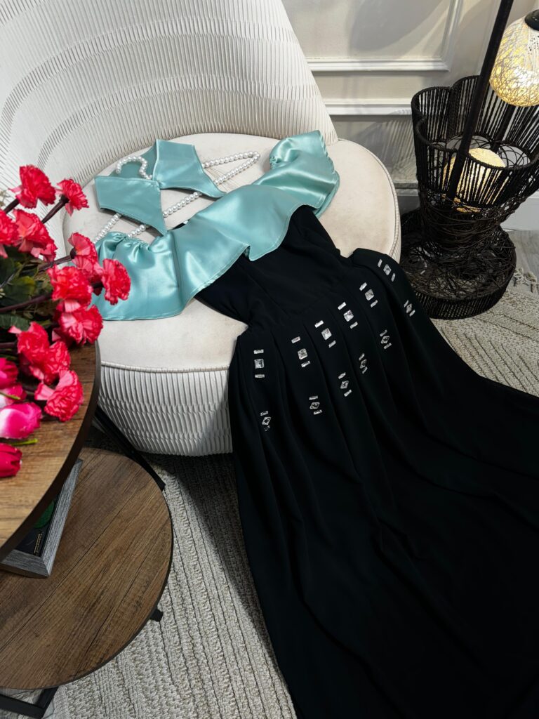 ⁦فستان سهرة شيفون جورجيت⁩ - الصورة ⁦2⁩
