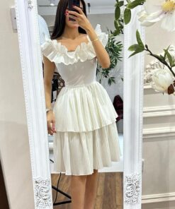 فستان سهرة قصير