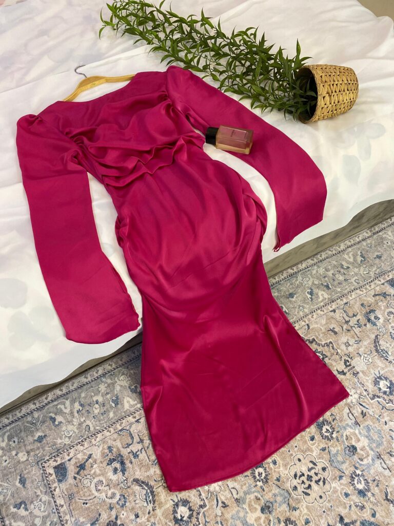 ⁦فستان سهرة تفته كريب⁩ - الصورة ⁦5⁩