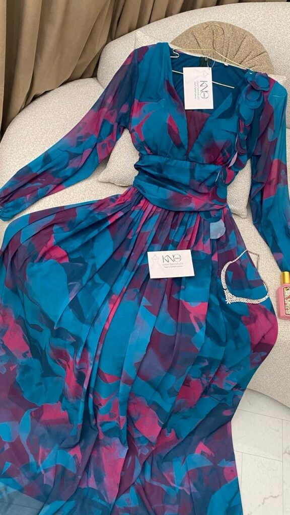 ⁦فساتين سهرة برنتات⁩ - الصورة ⁦4⁩