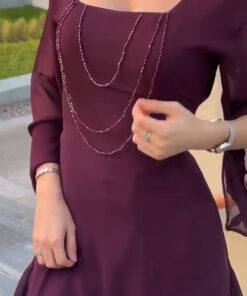 فساتين سهرة ناعمة