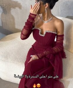 Alternative view of فساتين سهرة لون عودي