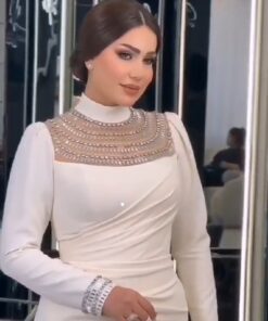 فساتين سهرة حرير