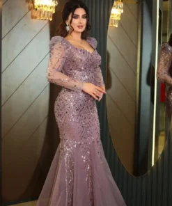 فساتين سهرة فخمة وراقية