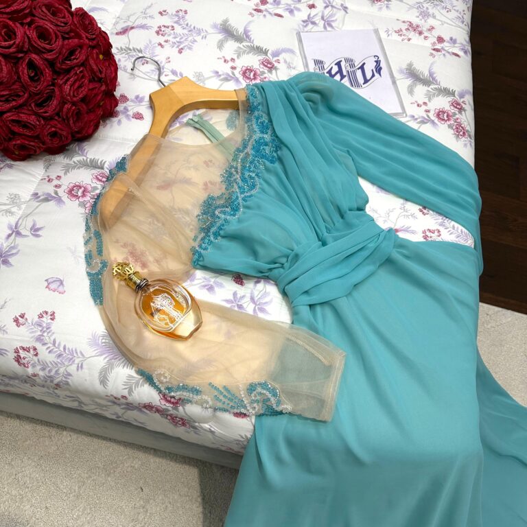 ⁦فساتين سهرة شيفون جورجت⁩ - الصورة ⁦3⁩
