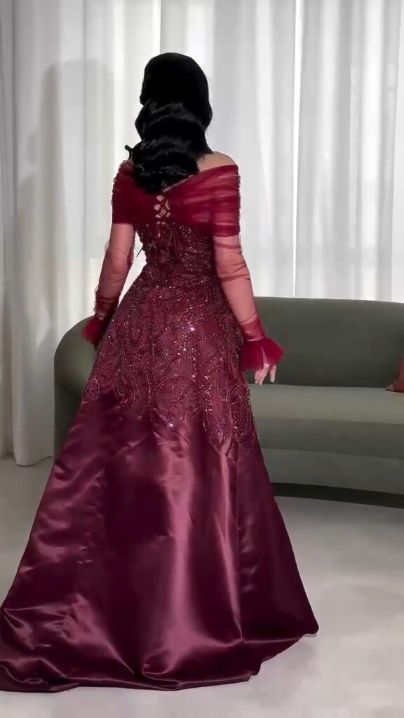 ⁦فستان سهرة تل⁩ - الصورة ⁦5⁩