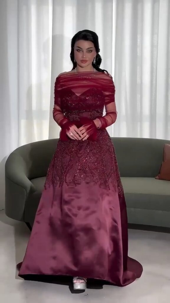 ⁦فستان سهرة تل⁩ - الصورة ⁦4⁩