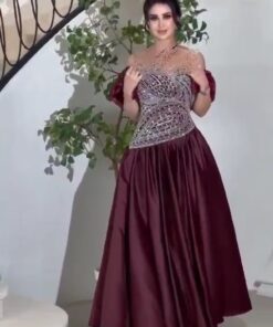 فساتين سهرة أنيق وفخمة تليق بالمناسبات