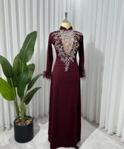 فساتين سهرة تتطريز يدوي