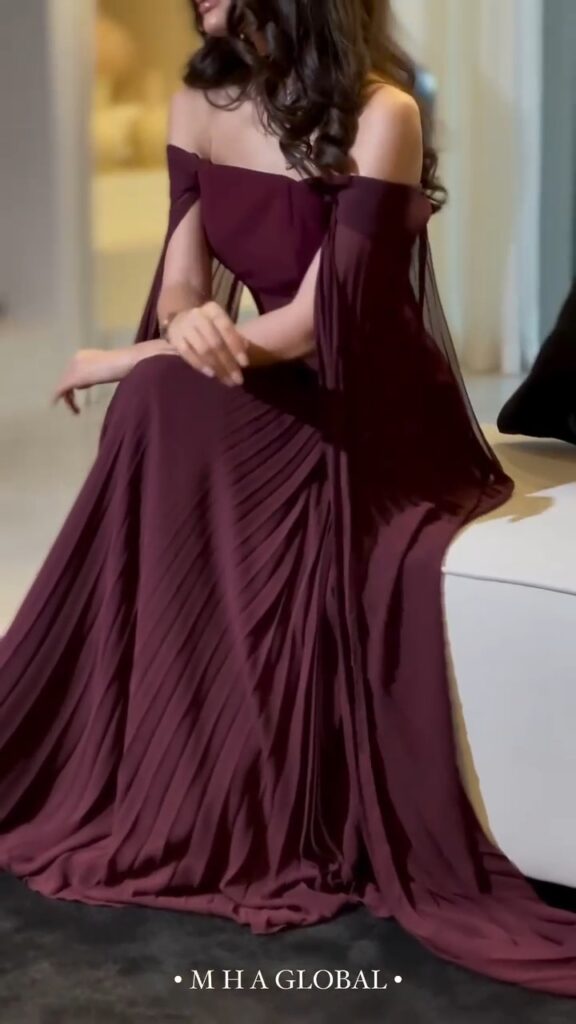 ⁦فساتين سهرة شيفون⁩ - الصورة ⁦4⁩
