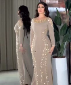 فستان سهرة طويل