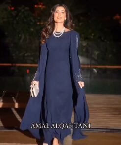 فساتين سهرة لون كحلي