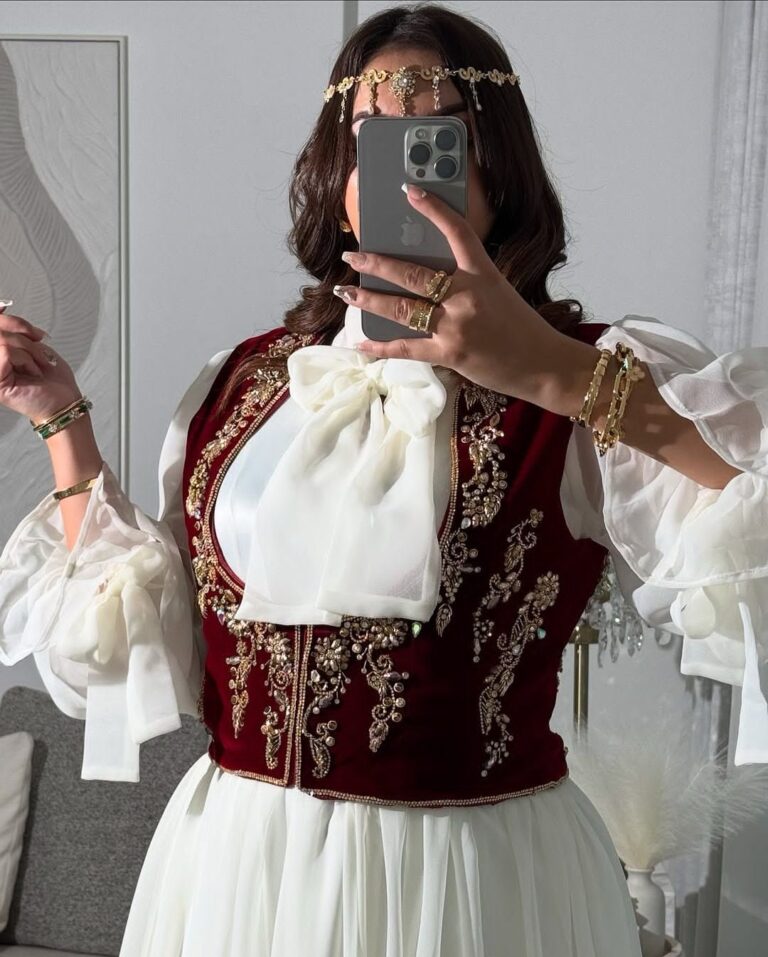 ⁦فستان سهرة لون أبيض⁩ - الصورة ⁦2⁩