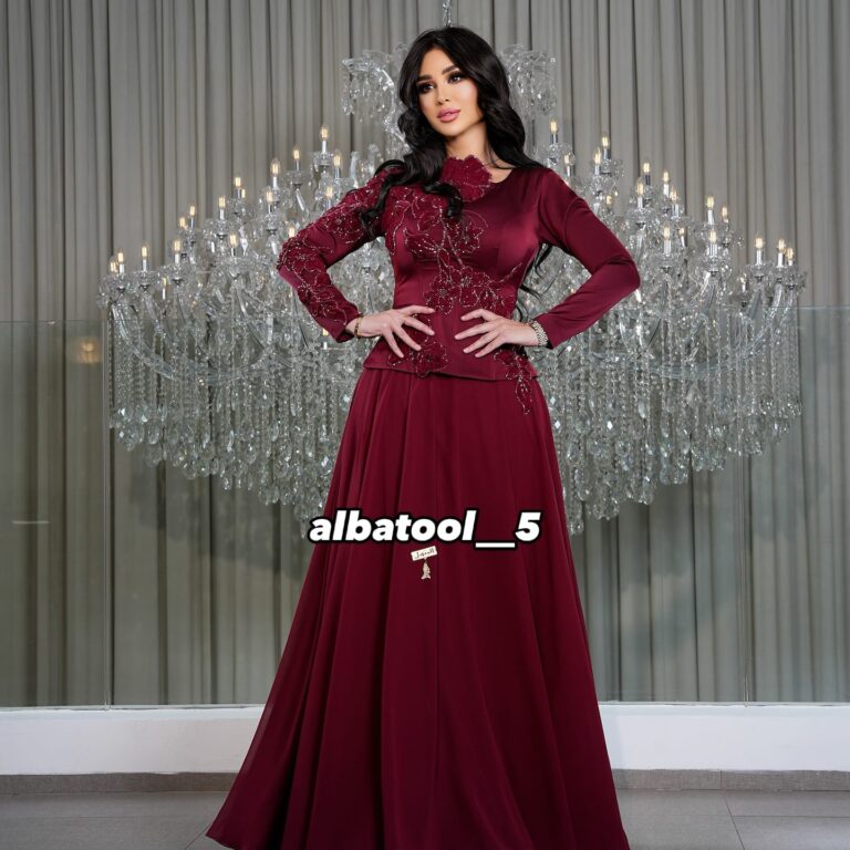 فساتين سهرة طويلة