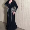 فستان سهرة لون اسود