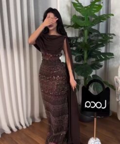 فساتين سهرة بالون جميلة