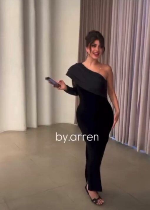 فستان سهرة لون اسود