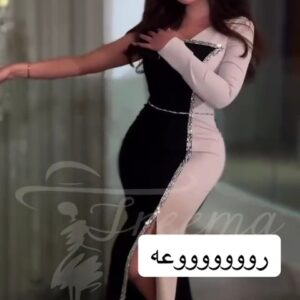 فستان سهرة لون اسود