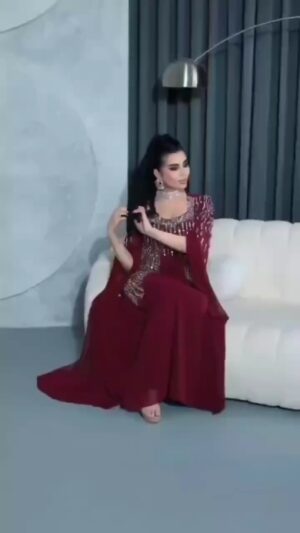 فستان سهرة بالون جميلة
