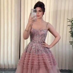 فستان سهرة تل