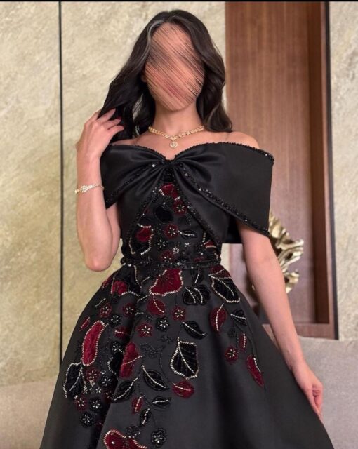 ⁦فستان سهرة منفوش⁩ - الصورة ⁦2⁩