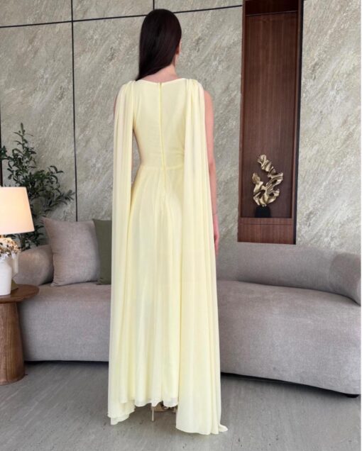 ⁦فستان سهرة ناعم⁩ - الصورة ⁦5⁩