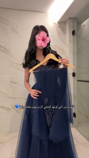 ⁦فستان سهره تل تطريز خرز⁩ - الصورة ⁦9⁩