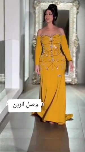 فستان طويل للمناسبات