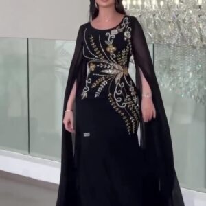فستان سهرة لون اسود