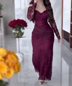 فستان سهرة دانتيل