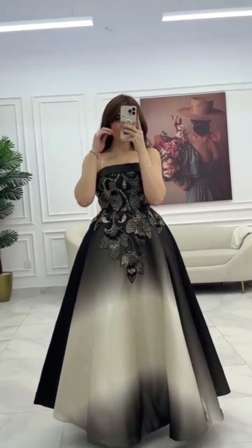 فساتين سهرة منفوشة