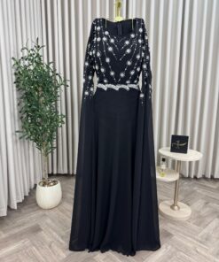 فستان سهرة لون اسود