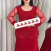 فستان سهرة أحمر