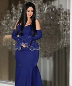 فستان سهرة طويل