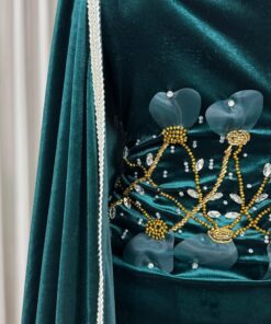 Alternative view of فستان سهرة مخمل قطيفه