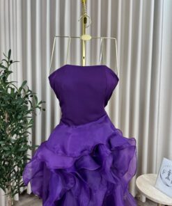 Alternative view of فستان سهرة بنفسجي