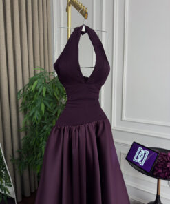 Alternative view of فستان سهرة لون بنفسجي