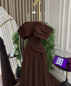 Alternative view of فستان سهرة بني فاخر