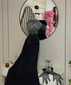 Alternative view of فستان سهرة بلون الأسود