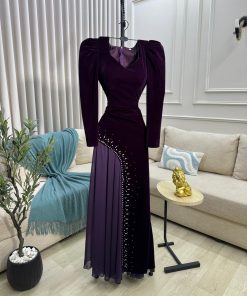 Alternative view of فستان شتوي جوخ